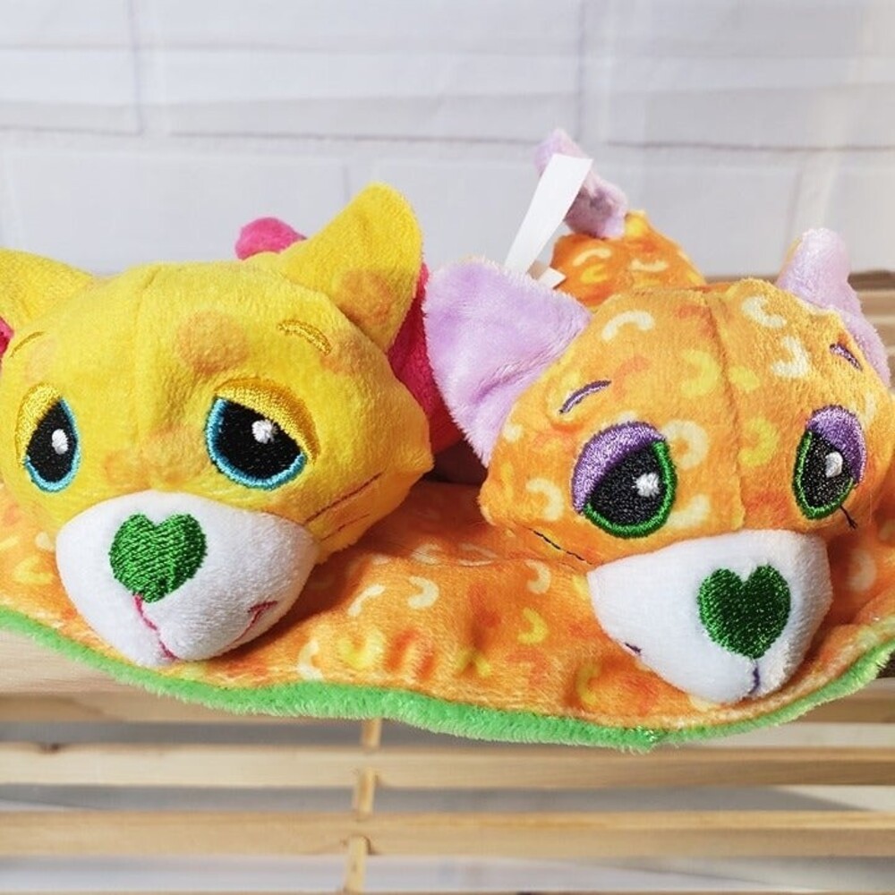 Adorable Little Cutetitos Budditos Macaroni & Cheese Plush Cat Mouse Stuffed